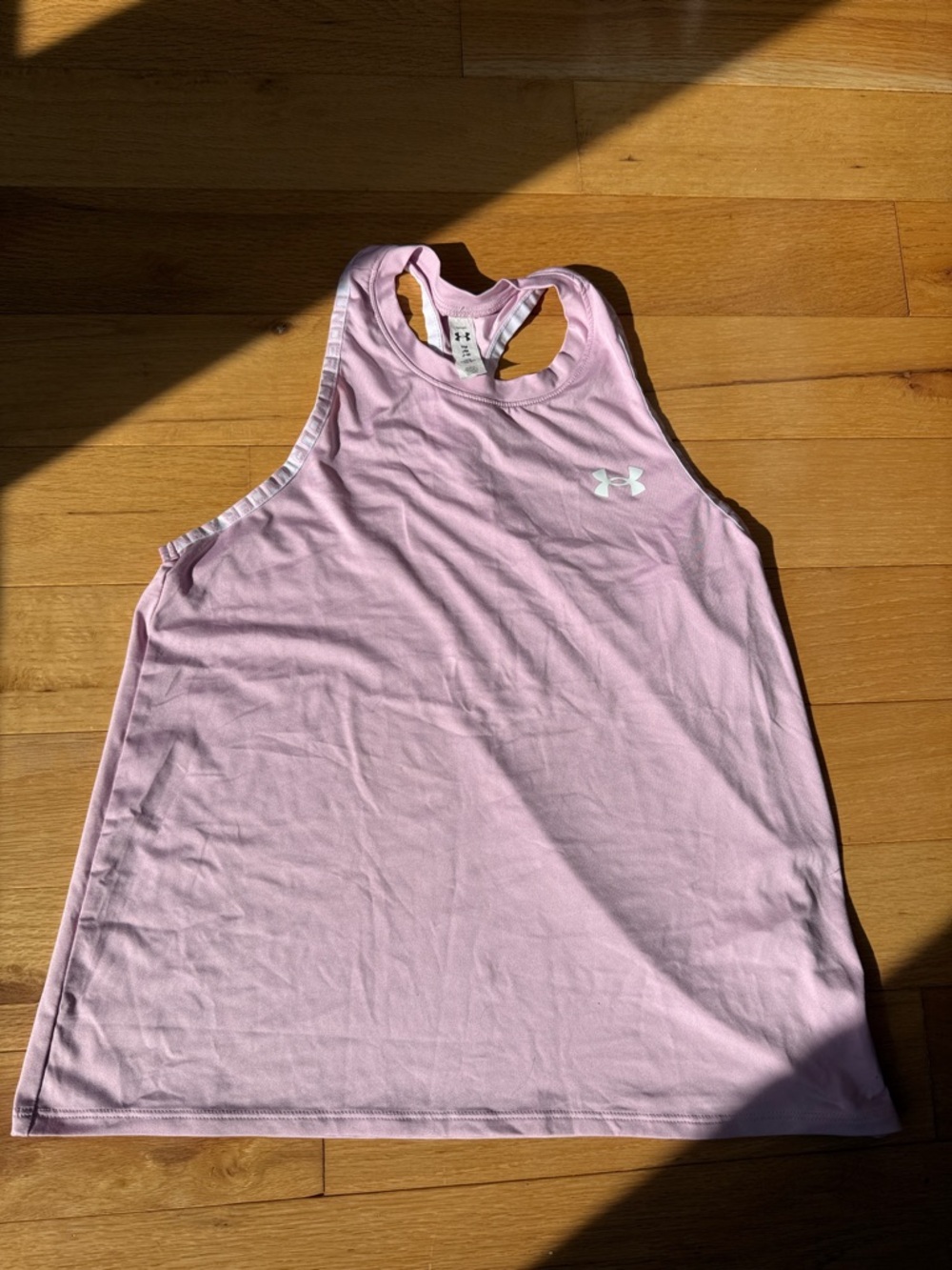 Under Armour Light Pink Performance Racerback Tank
